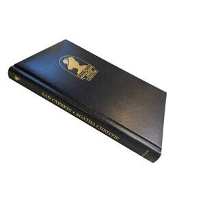 Agatha Christie Mystery Collection Bantam Leatherette Sad Cypress 1980s